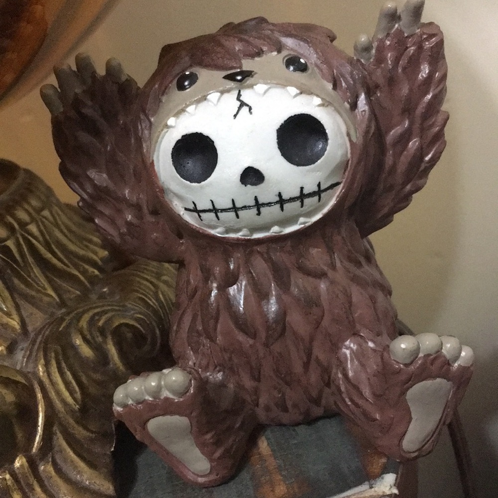 Furry bones “Bigfoot” figurine